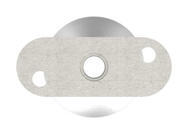 Handlaufstuetze V4A fuer Rohr 42-4x2-5 mm- Stift Ø 14 mm- fuer LED Handlauf-88-1160419-V4A-25.LED