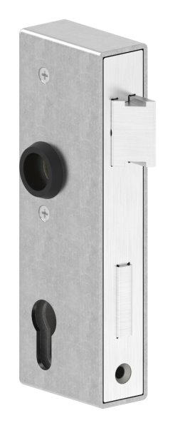 Kastenschloss Edelstahl 30 x 60 x 172 mm geschliffen- verzinktes Schloss-30-3200.8