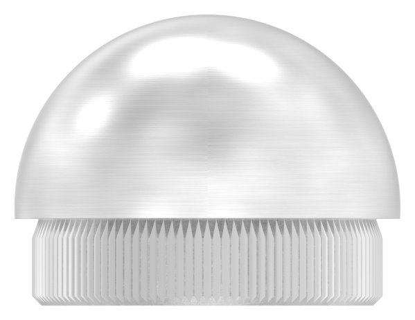 Rohrstopfen fuer Ø 40-0x2-0 mm halbrund zum Einschlagen V2A-11-5043.4