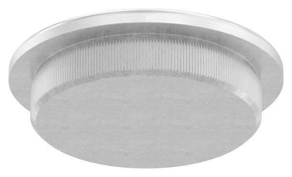 Endkappe Edelstahl V2A fuer Rohr Ø 48-3 mm x 4-0 mm- leicht gewoelbt zum Einschlagen-88-1150311-240.4