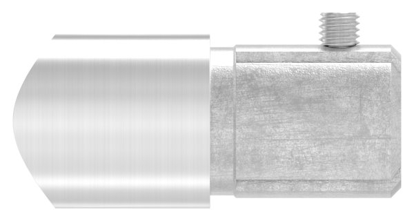 Winkelverbinder V2A fuer Rohr Ø 33-7 mm auf Ø 42-4 mm mit Klemmschraube-11-3386.4