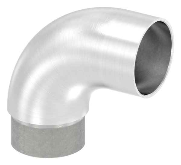 Raccordement coudé à 90° pour tube rond Ø 42.4x2.0 mm V2A