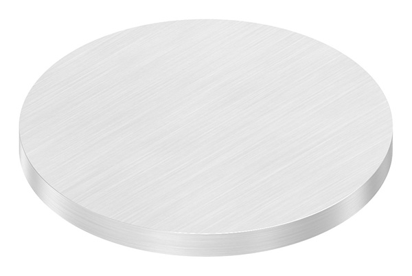 Ebauche circulaire | dimensions : Ø 80x6 mm | avec rectification longitudinale V4A