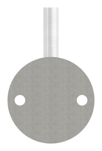 Handlaufhalter V2A Ronde 70x4mm Buegel 12mm Wandabstand 62mm zum Anschweissen-88-1150300-240-V.62