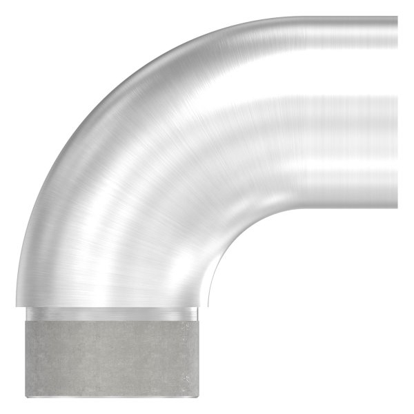 Raccordement coudé à 90° pour tube rond Ø 42.4x2.0 mm V2A