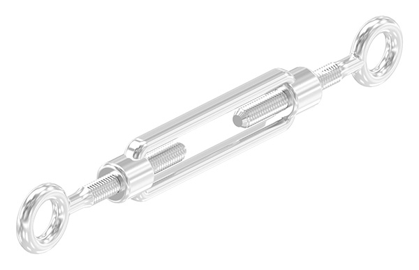 Spannschloss - M5 - Oese-Oese - mit Links-Rechtsgewinde - V4A-11-2897.1