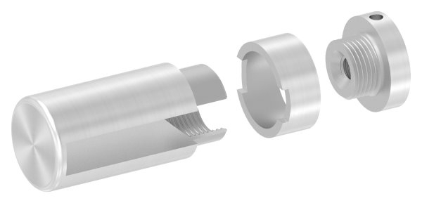 Support de base Brenk pour barres plates 50 x 10mm, ALU