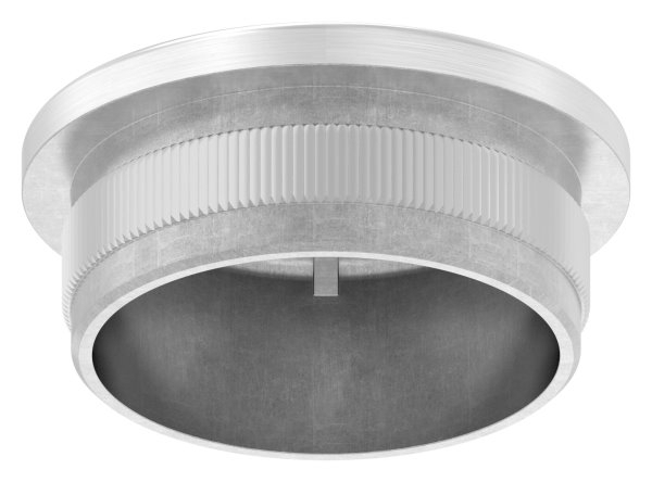 Rohrstopfen fuer Ø 42-4x3-0 mm leicht gewoelbt zum Einschlagen V2A-11-5215.4
