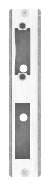 Schliesskasten Stahl S235 - V2A fuer 30mm Schlosskasten zum Anschweissen elektrischer Tueroeffner-30-3375.8