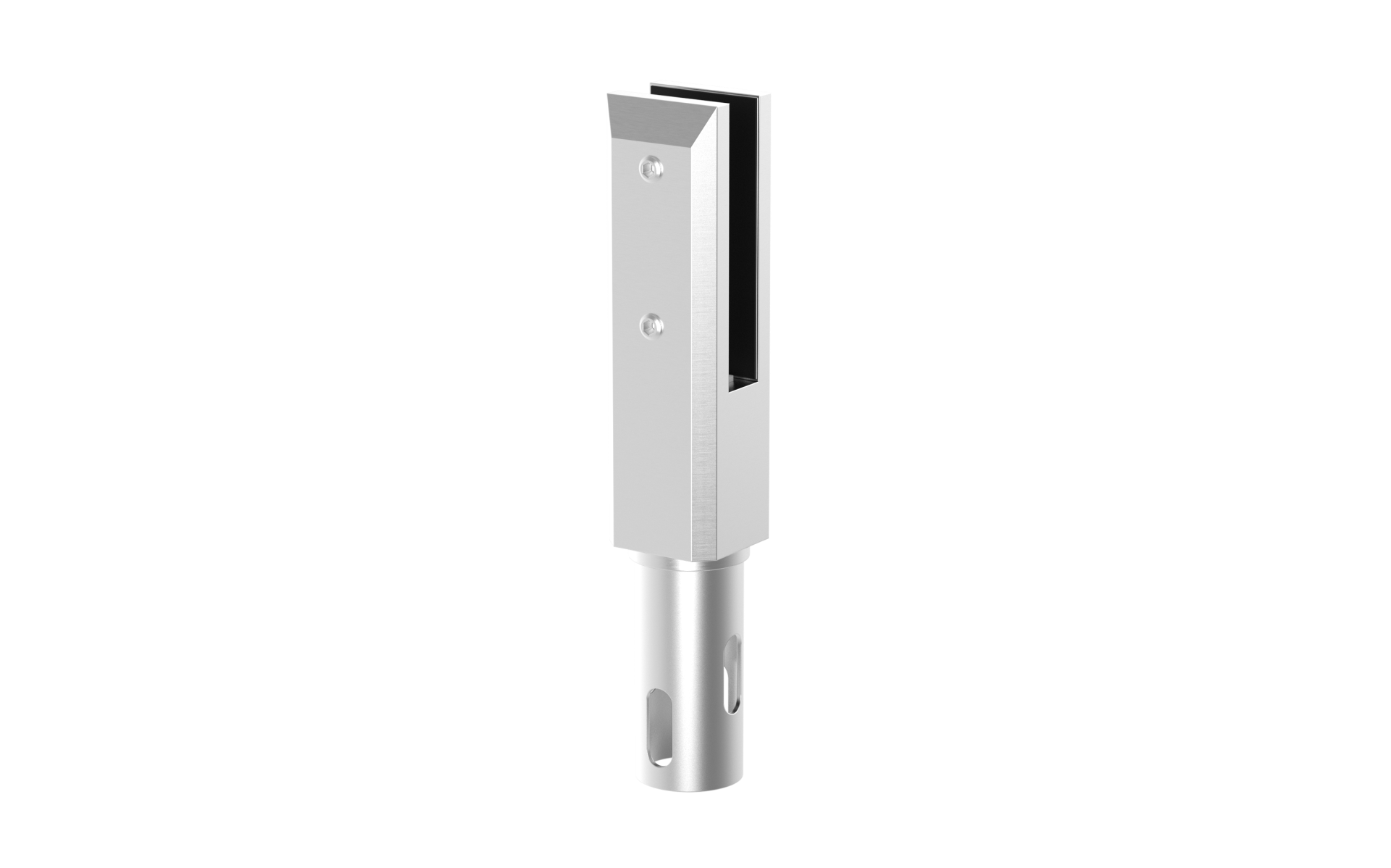 Bodenglaszapfen Edelstahl 2205 fuer Glas 12-17-52 mm zum Einbetonieren geschliffen-89-11A226230000-A.4