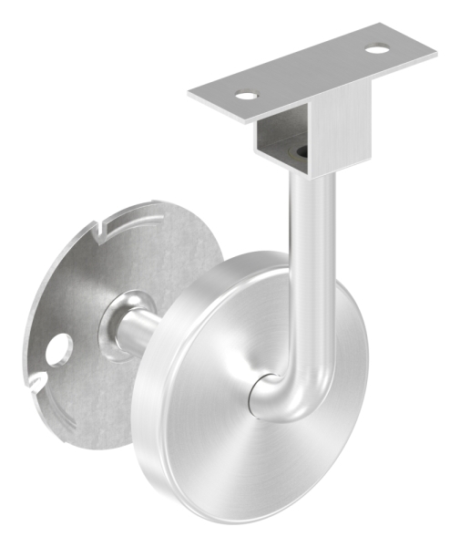 Robuster Wandhalter fuer LED Handlauf- Einfache Montage-88-1160495.V4A