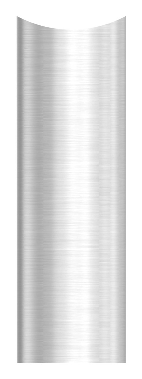Distanzhuelse Edelstahl V2A L = 60 mm fuer Rohr Ø 42-4 mm einseitig ausgefraest-88-1150132.DH60