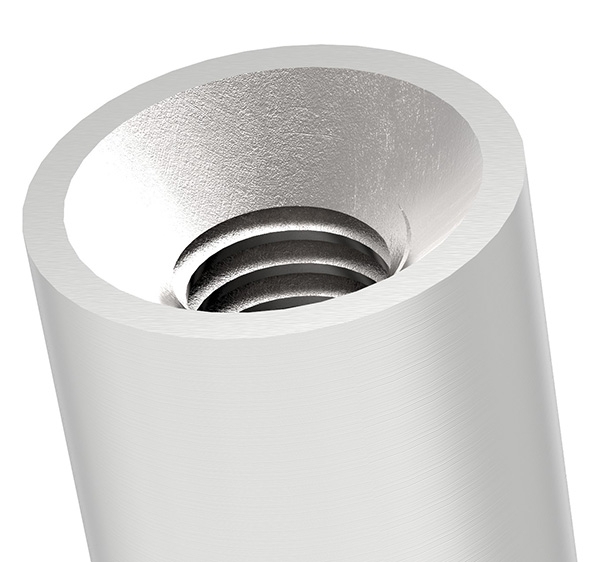 Edelstahl Traegerstift Ø 12 x 120 mm - mit Aussen- - Innengewinde -V2A-11-2169.4