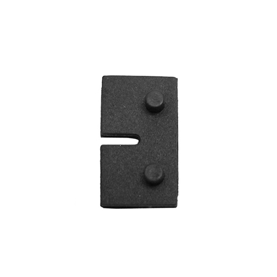 Gummieinlage Glashalter fuer Glas 4mm- Schwarz- Modell 29-89-11A1929004-A.4