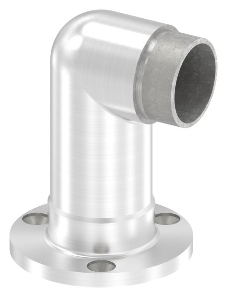 Support mural 90° long, pour tube rond Ø 42.4x2.0 mm V2A