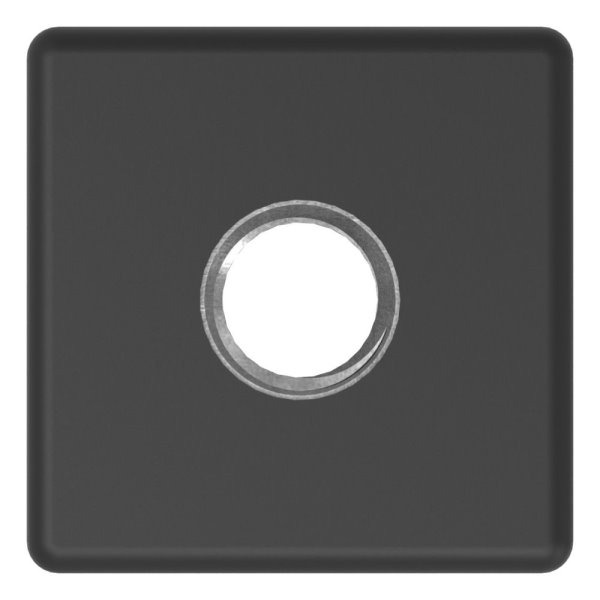 Capuchon en plastique pour tube carré 30x30mm avec M10