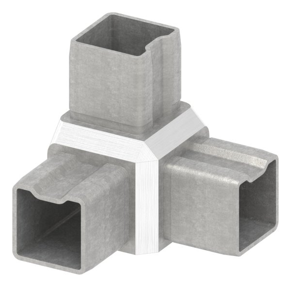 Connecteur pour tube 30x30x2mm, V4A
