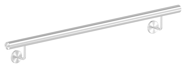 Handlauf montagefertig Laenge- 1200 mm Rundrohr- Ø 42-4 mm V2A-12-0101.4