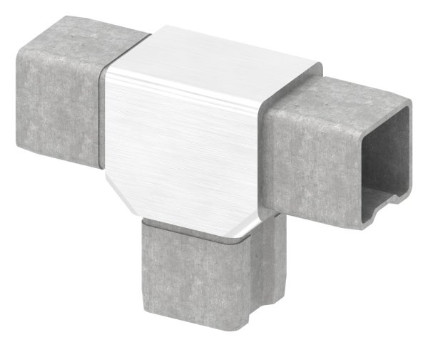 Connecteur pour tube 30x30x2mm, V4A
