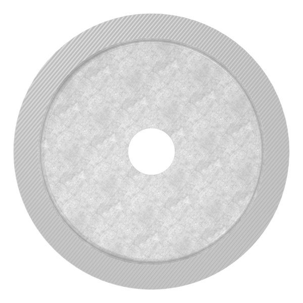 Glaspunkthalter-Unterteil Ø 62 mm- V2A- Hoehe- 10 mm-10-6200.4UT10