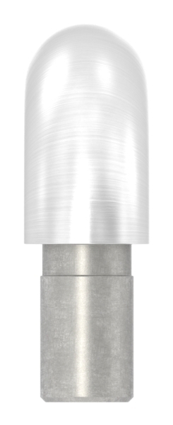 Rohrverbinder V2A fuer Rohr Ø 12 x 1-5 mm 90° zum Einkleben geschliffen K240-88-1150428.240