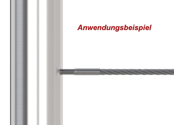 Edelstahlseil 7x7 - flexibel - Ø 5 mm - Preis pro Meter - V4A-11-2801.1