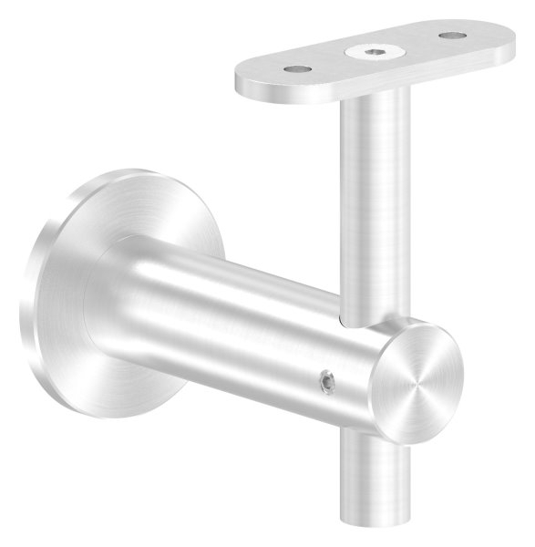 Handlaufhalter fuer Wand-Mauer mit Halteplatte fuer flachen Anschluss V2A-11-2064.4