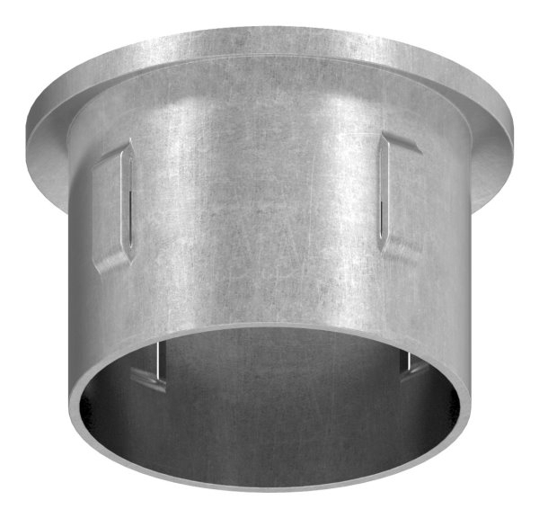 Stahlstopfen - leicht gewoelbt - fuer Rohr Ø 42-4 x 3-0-3-5 mm - Stahl -Roh- S235JR-30-2964.8