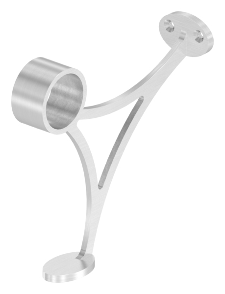 Repose-pieds, pour tube 42,4mm, V2A