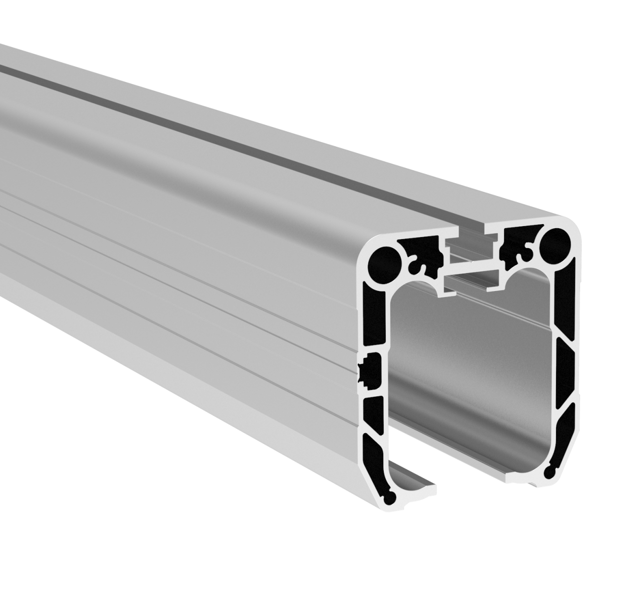 Fhrungsprofil Aluminium 90 x 99 mm L = 7000 mm roh-89-11H0290X99AL7000-A.4