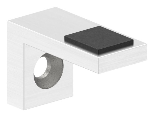Porte-plaque | plaque de maintien | verrouillage de vitre pour verre plat V4A