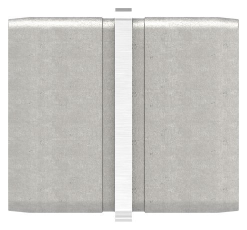 Rechteckrohrverbinder V4A 50x30x2 mm gerade-11-3853.4