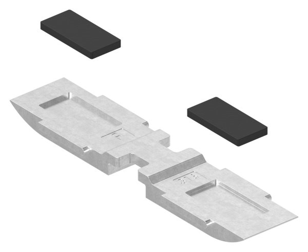 MK Mod. 25 plancher de sécurité, en V4A