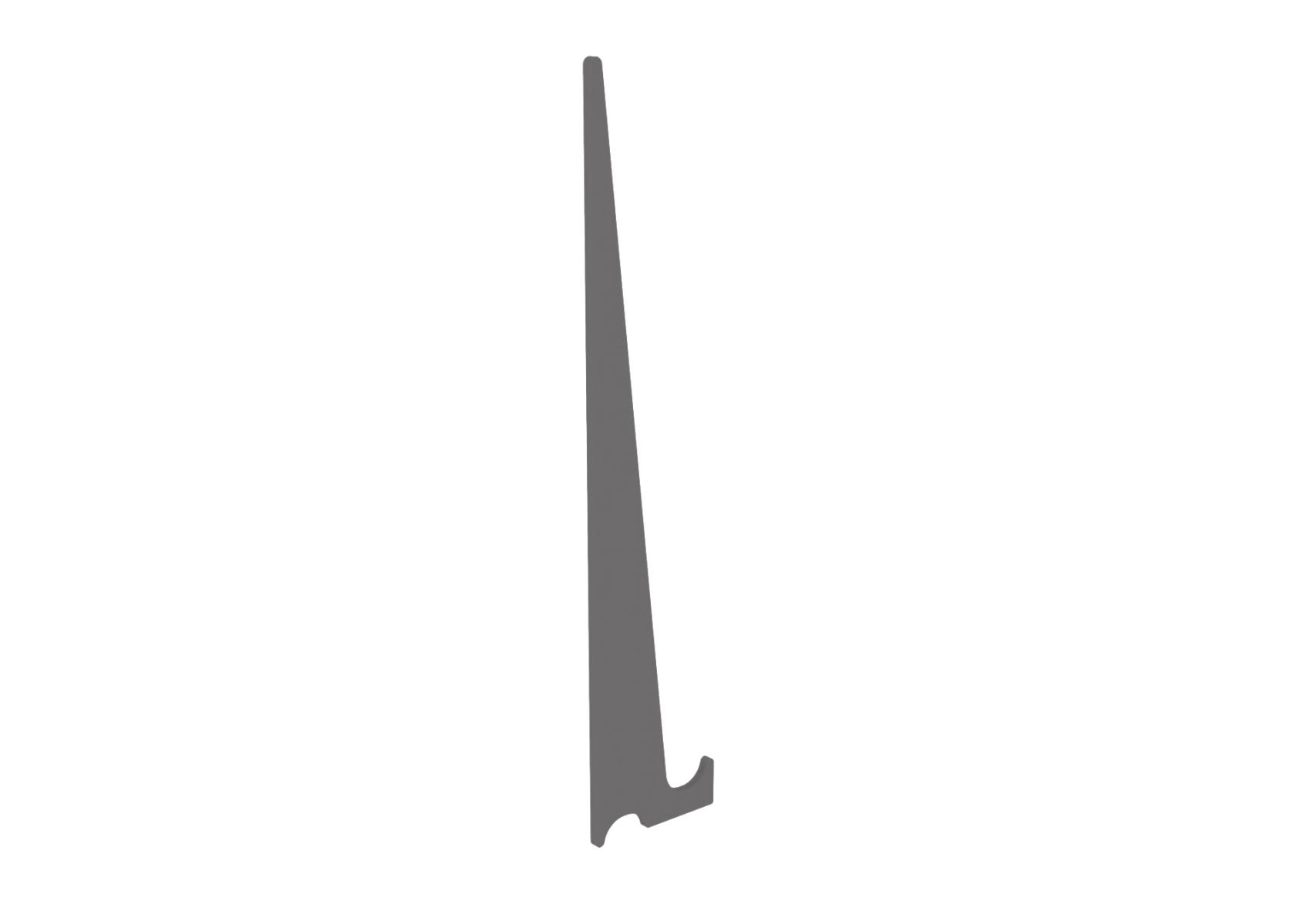 Lamellenadapter Aluminium fuer Lamellen 8x120 Anthrazit RAL 7016-89-11FGA8X120R7016-A.4