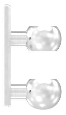 Support mural pour tube rond Ø 42,4 mm V2A