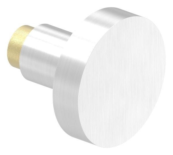Tuerknauf V2A gerade mit Scheibe Ø 55 mm-11-3935.4