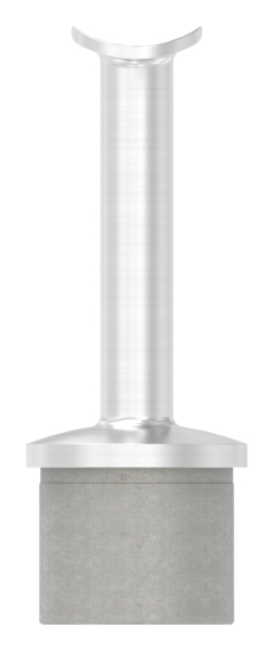 Bouchon pour tube 42,4 x 2,5mm, plaque de retenue : 42,4 mm