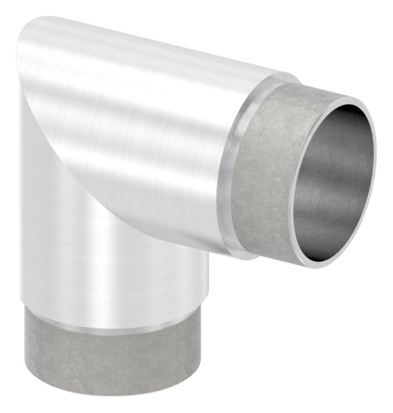 Coude d'angle 90°, pour tube rond Ø 48.3x2.0 mm V2A