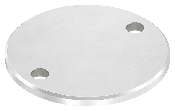 Ankerplatte Masse- 100x6 mm Laengsschliff - Fase V2A-11-2280.4