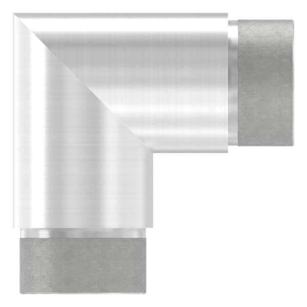 Coude d'angle 90°, pour tube rond Ø 42.4x2.0 mm V4A