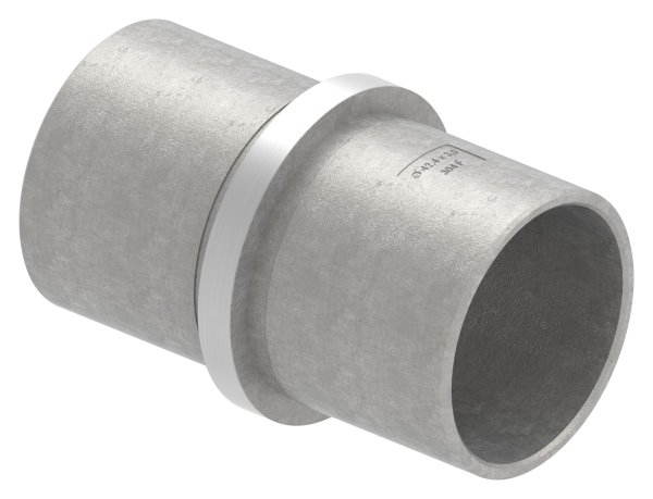 Connecteur court pour tube rond | Dimensions : Ø 42.4x3.0 mm | V2A