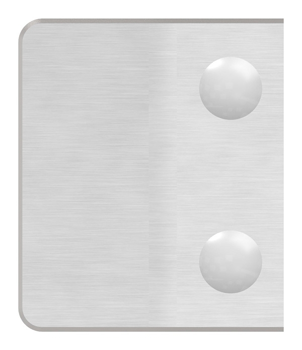 Glasklemme 55x65x37-5 mm AbZ fuer Anschluss flach V2A-10-3200.4ABZ