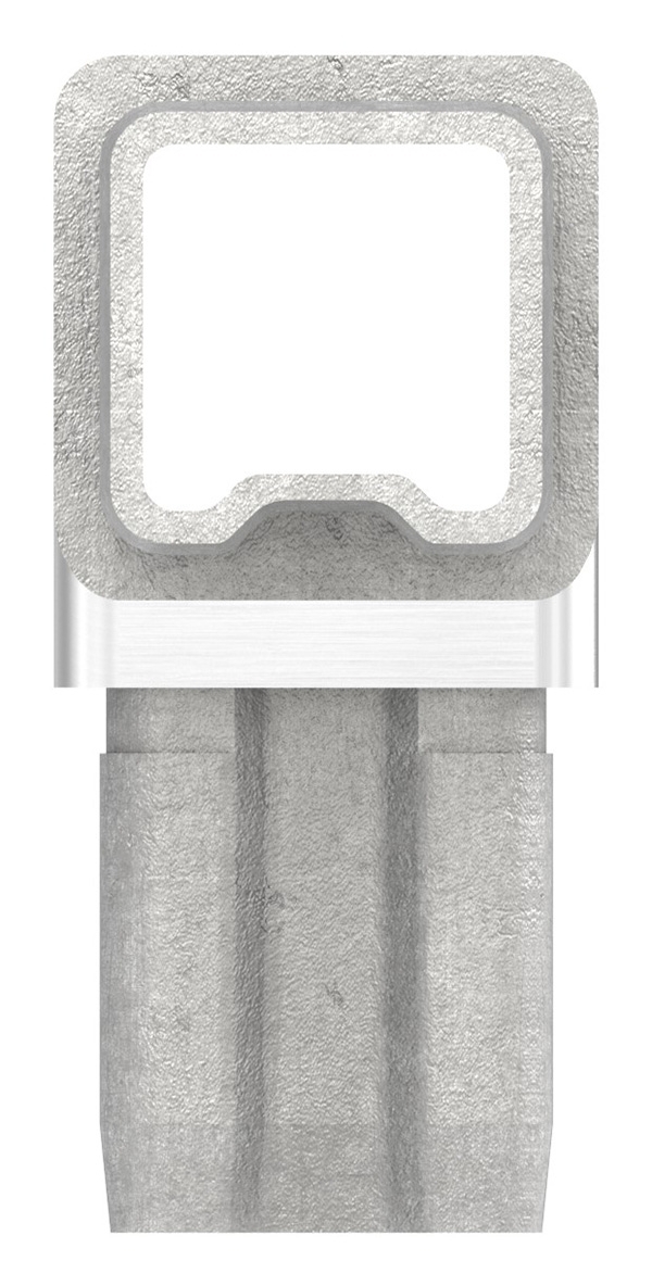Connecteur pour tube 25x25x2mm, V4A