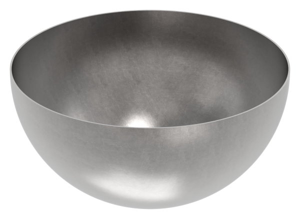 Halbhohlkugel Ø 300 mm - glatt - Stahl S235JR- roh-30-2992.8