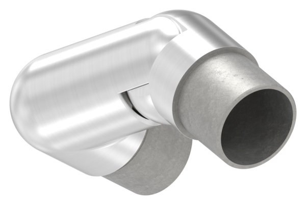 Pièce d'articulation gauche, pour tube 42,4 x 2,0mm, V2A