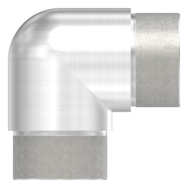 Coude 90° étroit, pour tube rond Ø 42.4x2.0 mm V2A