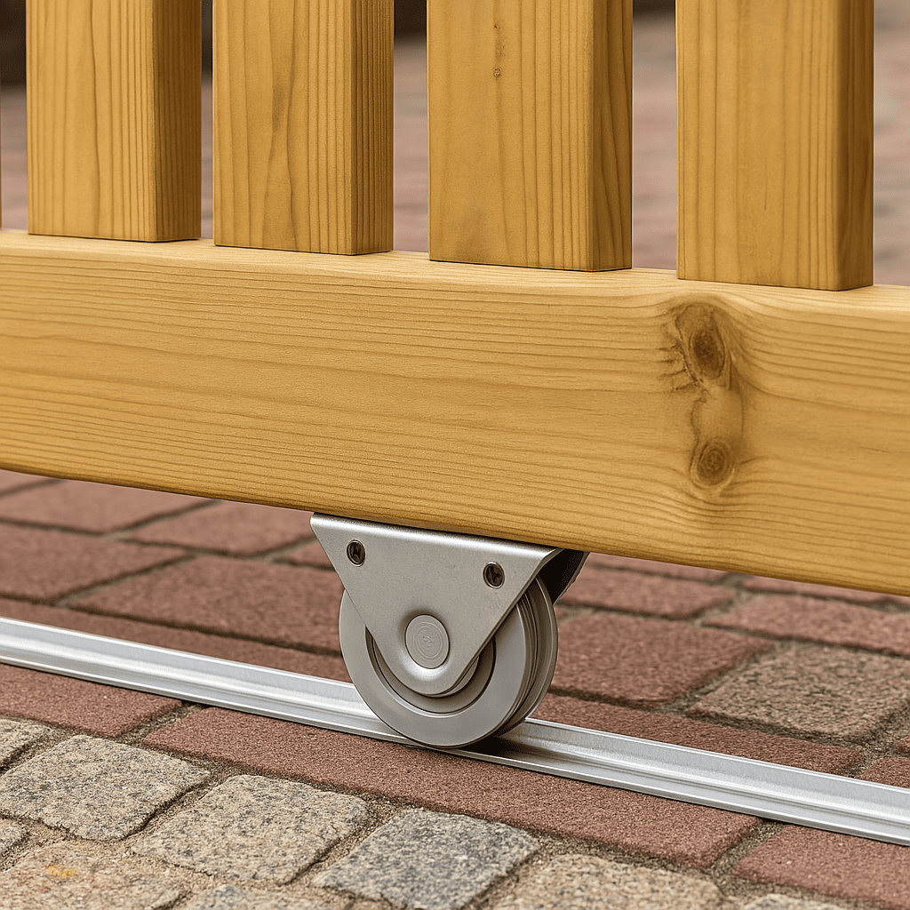 Stahlrolle unten Schiebetor MEA verzinkt Ø 45 mm 160 kg-Rolle 10337630-60-0197.7