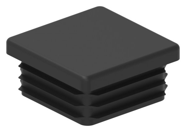 Capuchon plastique pour tube carré 40x40mm
