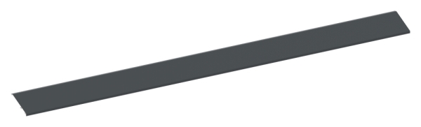 Design-Abdeckung fuer eleganza canopy- L- 2205mm- RAL7016-88-11VDE-AB-2200.7016