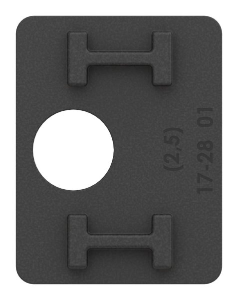 1 Paar Gummis zu Glasklemme 52x52x32-5 mm AbZ fuer 12 mm Glas ESG-10-3112ABZ.0